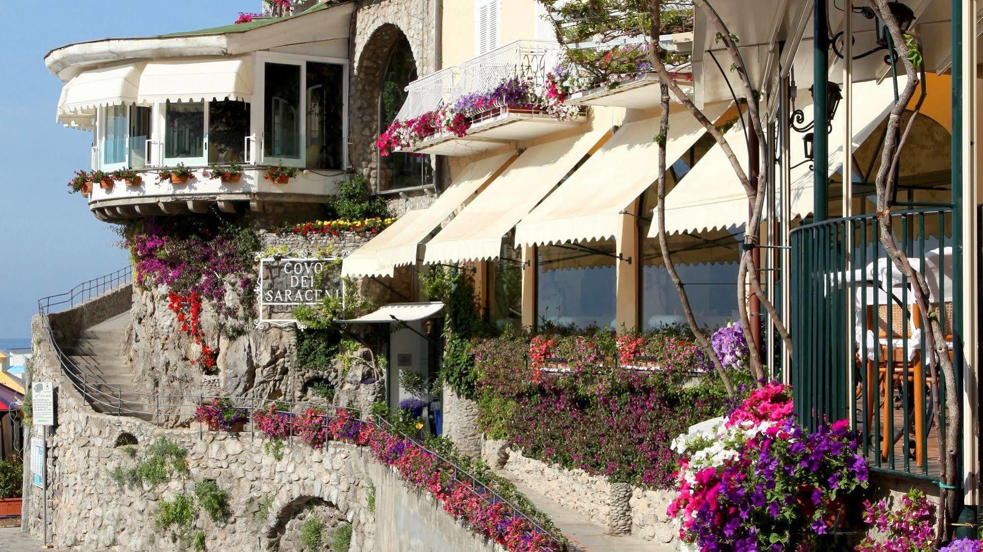 Covo Dei Saraceni Hotel Positano Kültér fotó
